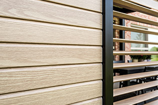 Loggialu Privacy Wood design