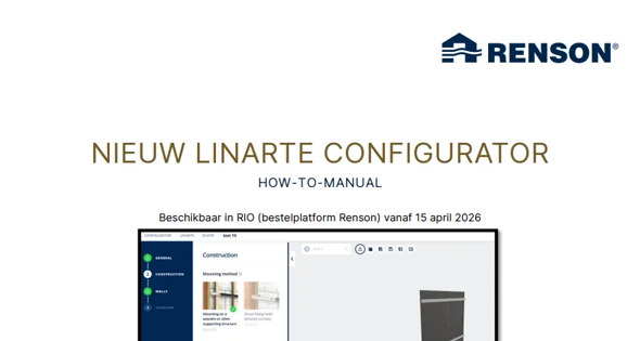Linarte wandsysteem configurator