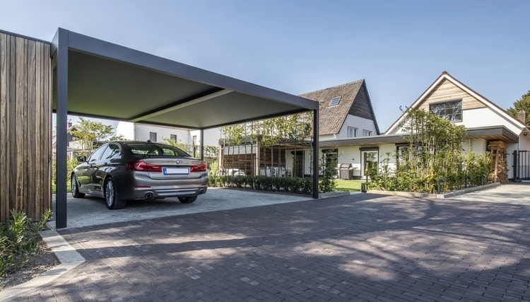 modern designer carport