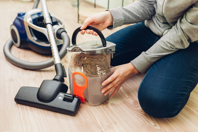 Regularly vacuuming the house can of course help any dust and dirt from building up. 