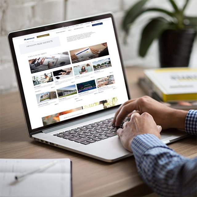 Maak kennis met ons vernieuwde B2B-landingspagina op Renson.net