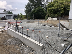 Pergola footing