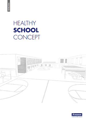Healthy school concept