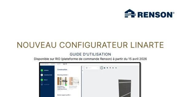Configurateur du système mural Linarte