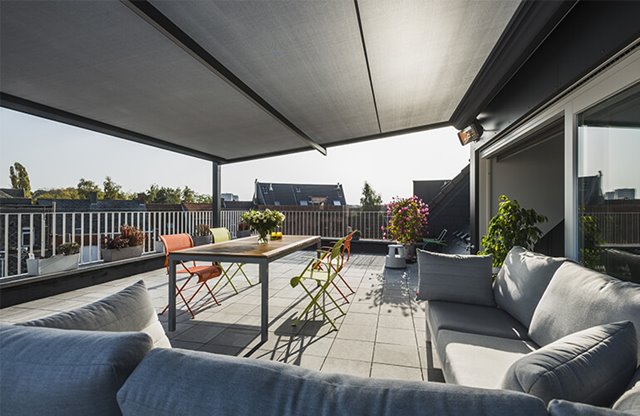Un confort optimal à l’extérieur pour chaque terrasse ou penthouse