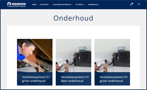 Bestel een onderhoud