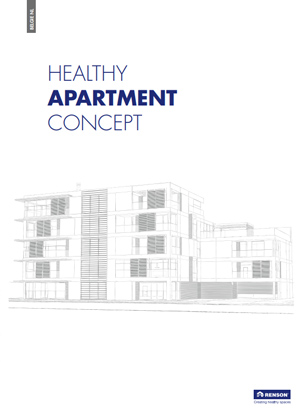 Healthy apartment concept