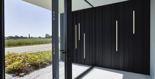 Linarte-gevelbekleding van Renson laat alle architecturale opties ope